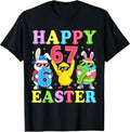 Happy Easter 67 Meme Dabbing Bunny Chick Egg Six Seven Kids Unisex