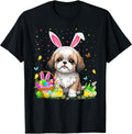 Shih Tzu Dog Easter Egg Hunt Bunny Ear Shih Tzu Easter Unisex