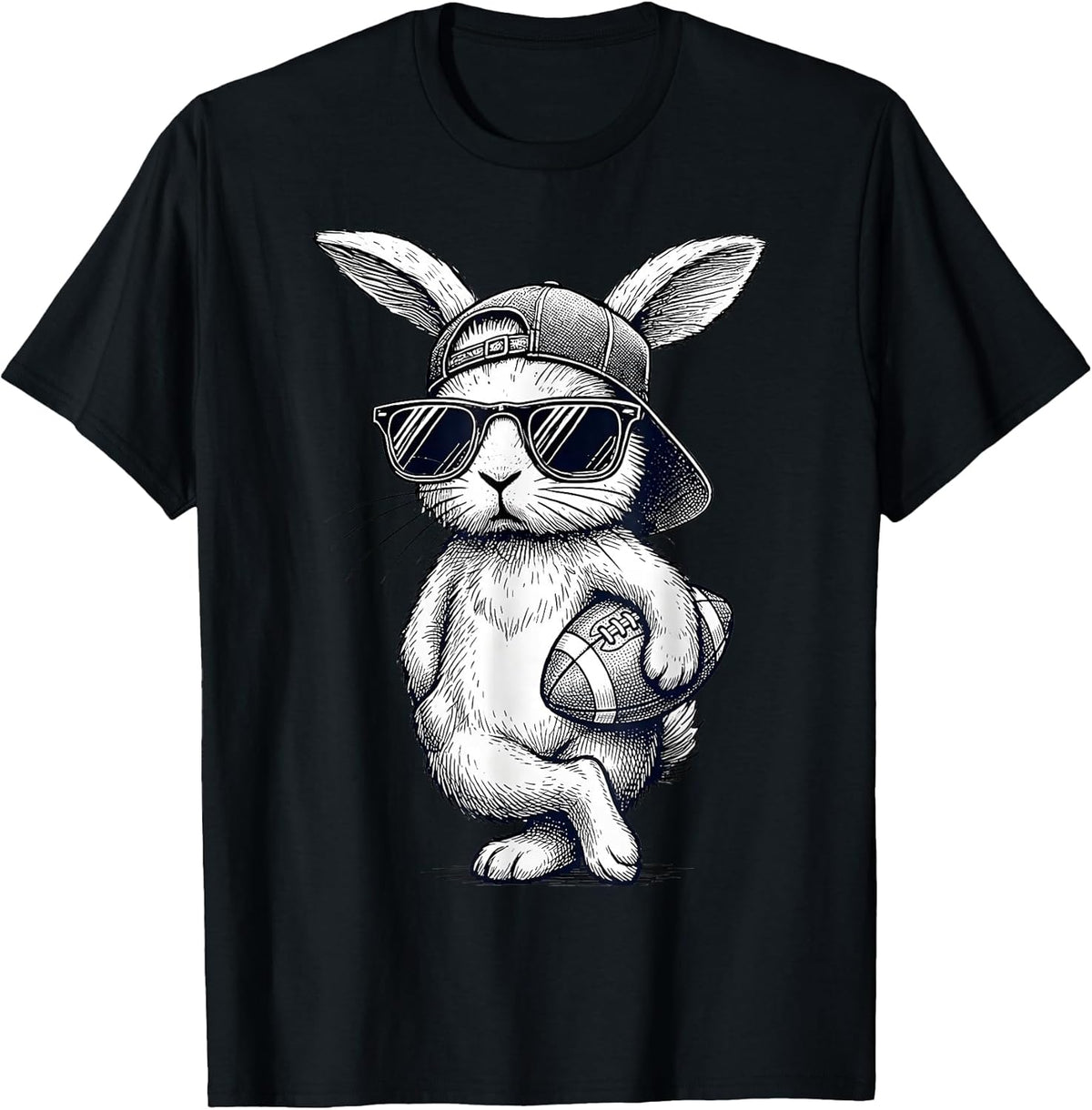 Bunny Ears American Football Funny Easter Bunny Costume Unisex