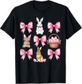 Easter Bunnies Coquette Bow Basket Rabbit Girls Kids Women Unisex