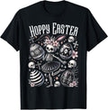 Hoppy Easter Bunny Skeleton Dancing Spooky Easter Gothic Unisex