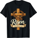 He is Risen Easter Cross Jesus Christian Religious Men Women Unisex