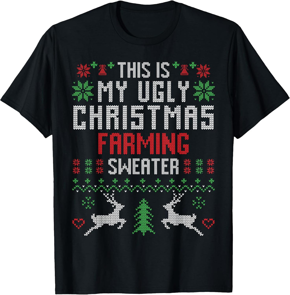 Funny Christmas Farming Lover