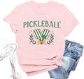 Womens P-Ball Shirt Pickle Tennis Player Sports Lover Gift Tee Tops