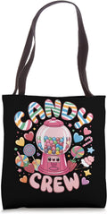 Candy Crew Tshirt Adult Men Women Kids Christmas Pajamas Tote Bag