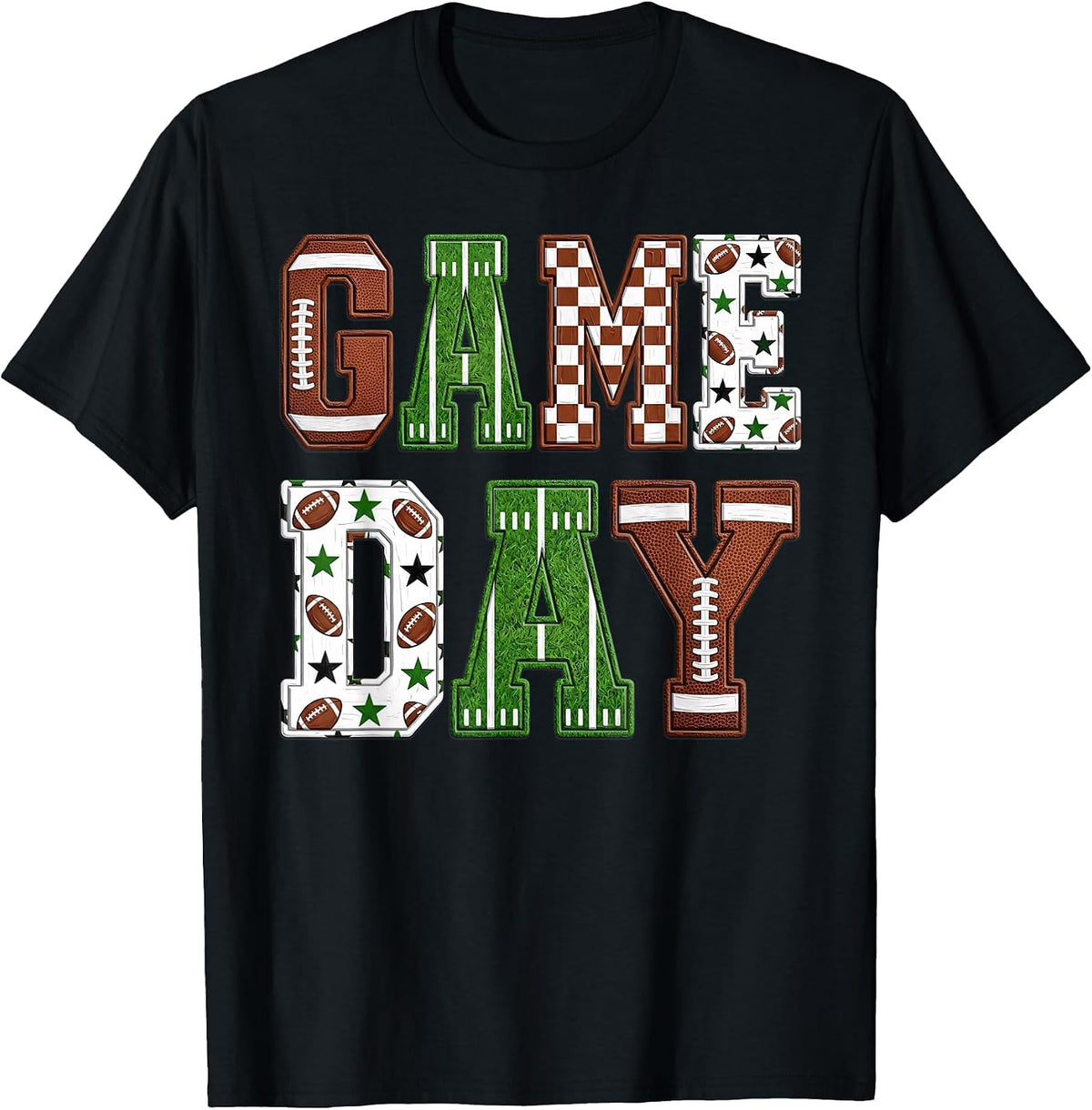 Game Day Football Sunday Tailgate Sports Fan Team Spirit T-Shirt
