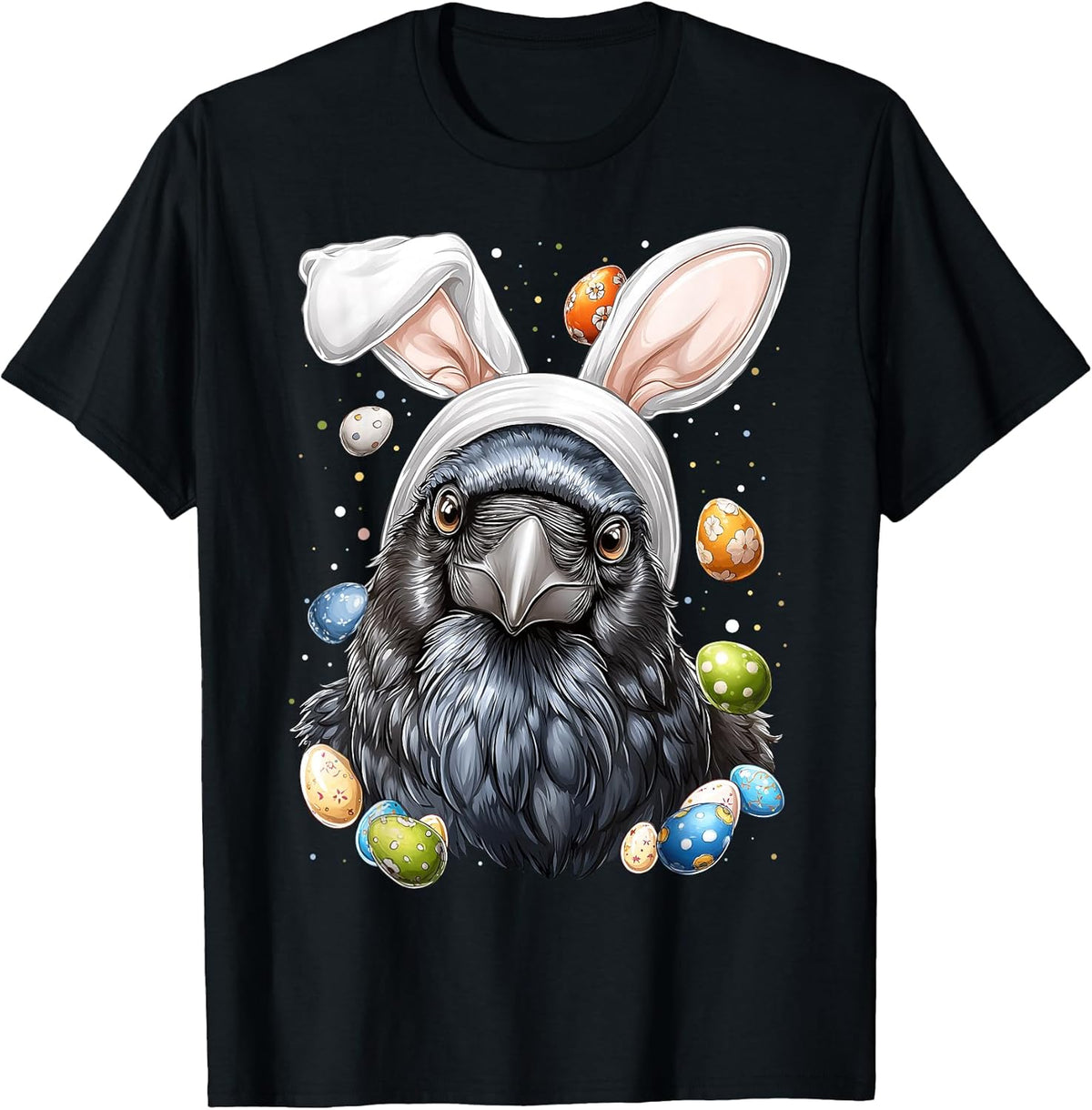 Crow Raven Easter Rabbit Eggs Bunny Ears Unisex