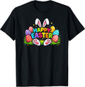 Happy Easter Day Bunny Eggs t -shir t Unisex
