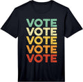 Vote Women Men Retro Election 2026 Voter Performance T-Shirt