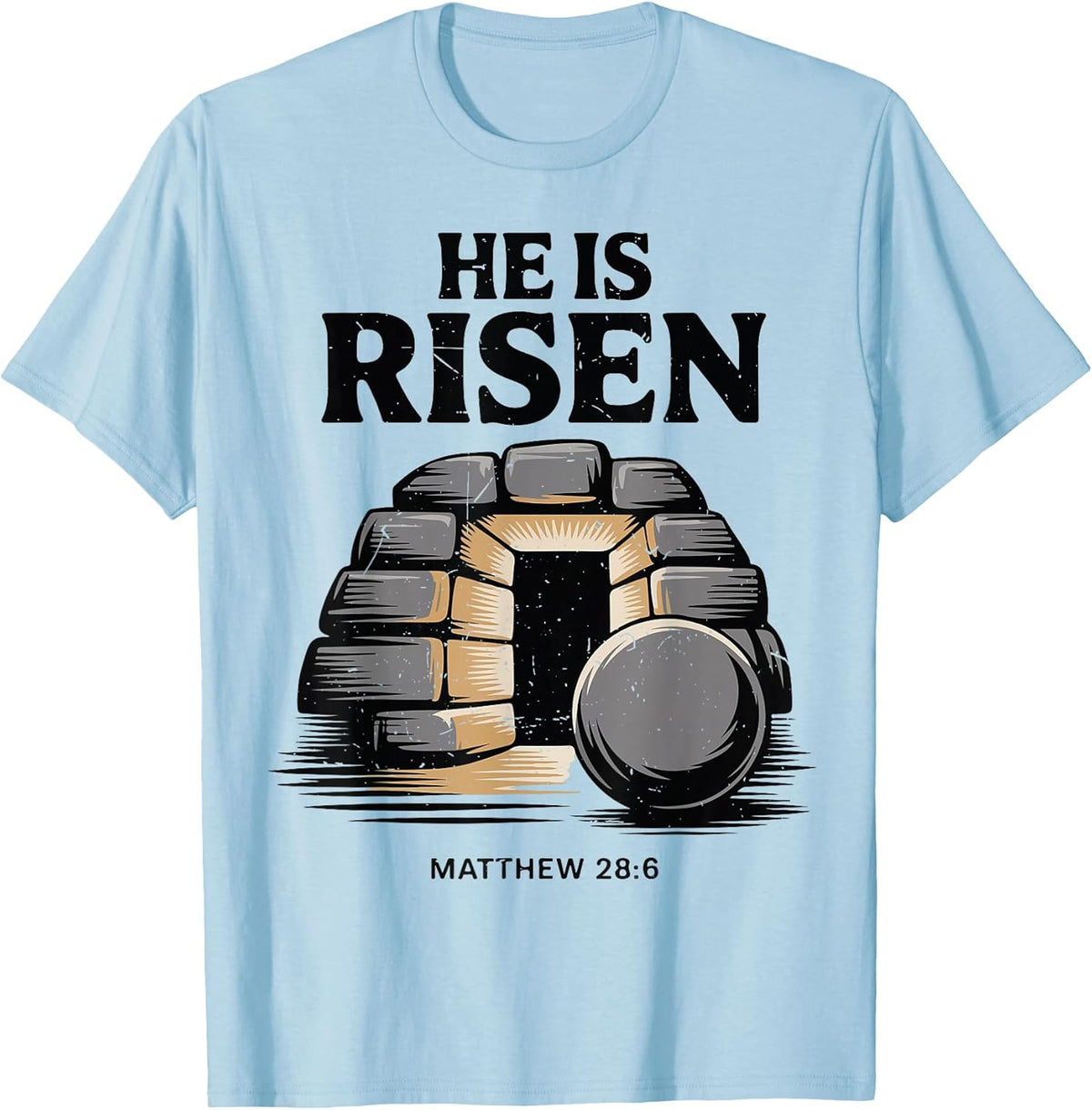 Baby He is Risen Christian Easter Outfit Toddler Boy Jesus Unisex