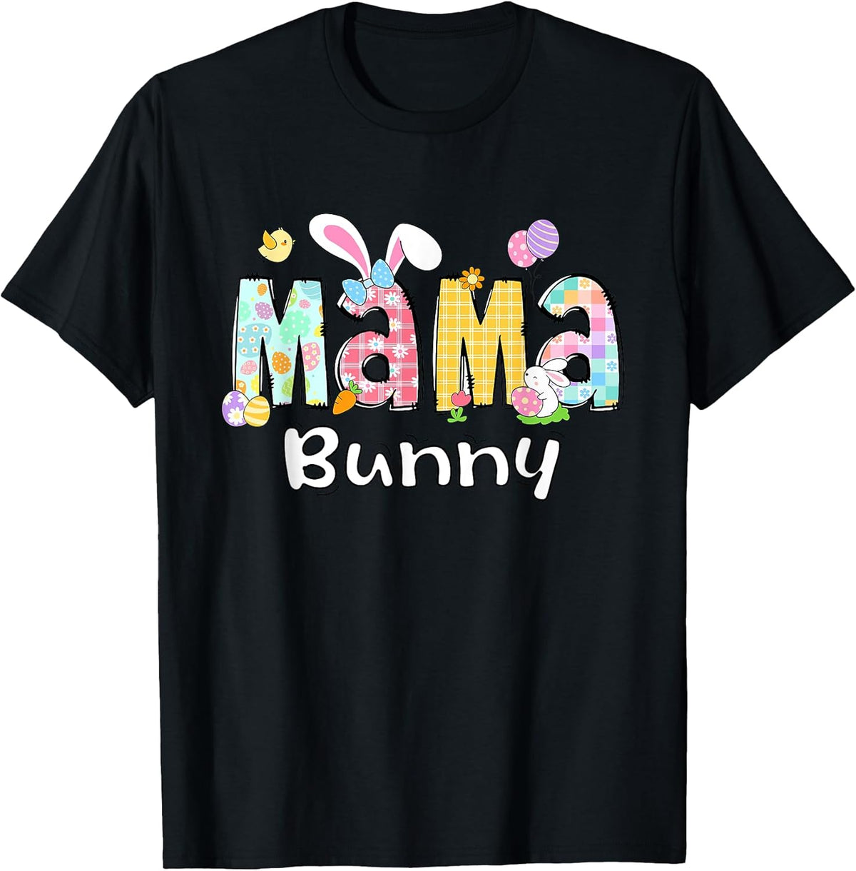 Cute Mama Bunny Easter Day Matching Couples Family Dada Mini Unisex