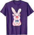 Adorable Easter Pig with Easter Bunny Ears - Easter Pig Unisex