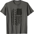 Veteran American Flag Memorial Day Patriotic Soldiers Army T-Shirt