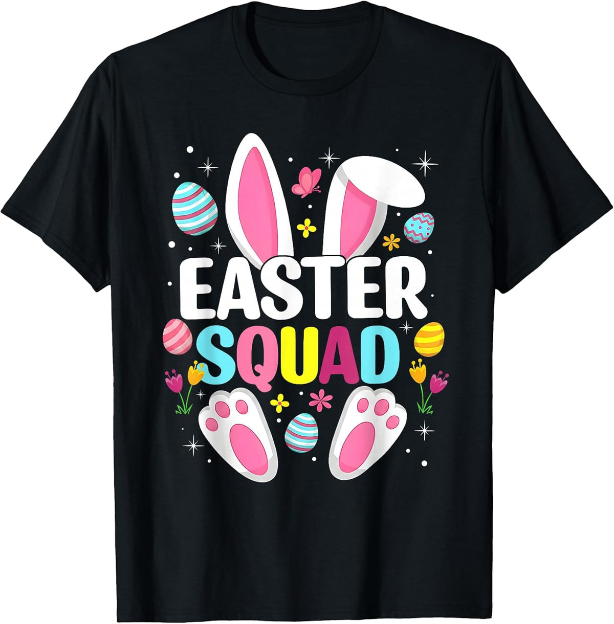 Easter Squad Family Matching Bunny Egg Hunt Group Boy Girl Unisex