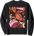 Touchdown Tis The Season Game Day American Football Helmet Sweatshirt