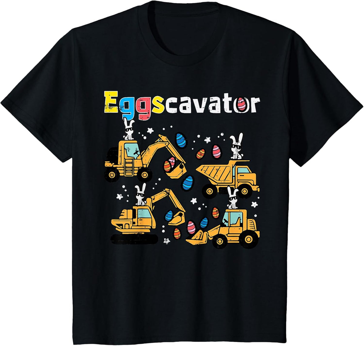 Kids Eggscavator Easter Egg Hunt Construction Trucks Toddler Boys Unisex