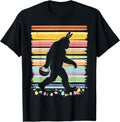 Retro Easter Outfit Pajamas Boys Bigfoot Sasquatch Easter Unisex