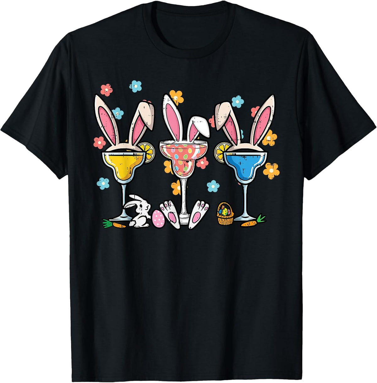 Easter Party Glass Bunny Ears Funny Rabbit Spring Women Men Unisex