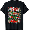 Christmas Fish Costumes for Anglers and Fishing Fans T-Shirt
