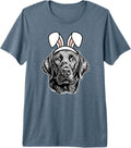 Easter Labrador Retriever Cute Dog Lab Easter Bunny Ears Premium Tri-Blend Unisex