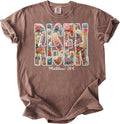 Comfort Colors He is Risen Christian Floral Matthew 28:6 Easter Faith Tee Unisex