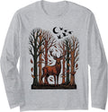 Fall Autumn Season Deer Hunting Long Sleeve T-Shirt