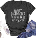 Graden Shirt Womens Gardening Shirts We All Grow at Different Rates Graphic Shirts Plant Lover Short Sleeve Farmer Tee Top