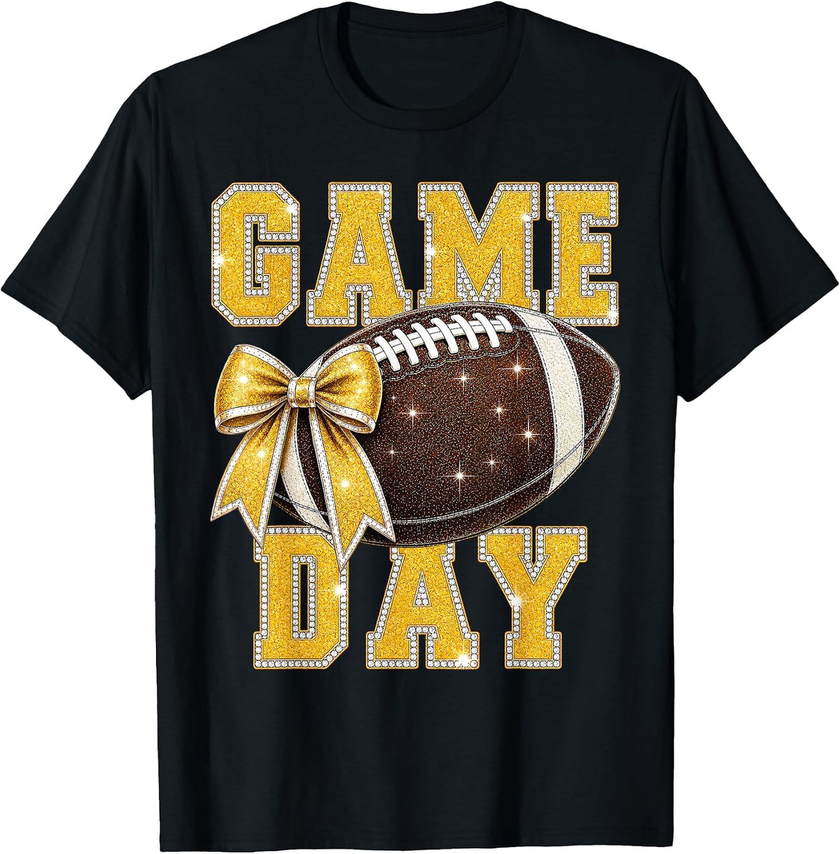 Game Day Football Touchdown Season Coquette Bow