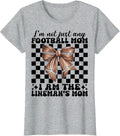 Not Just Any Football Mom American Football Mom Lineman Mom T-Shirt