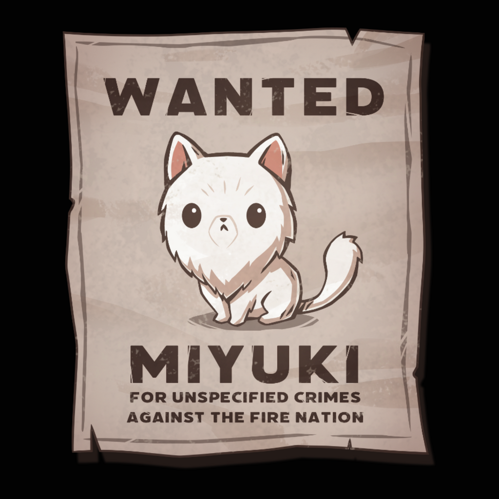 Miyuki Wanted Poster Unisex