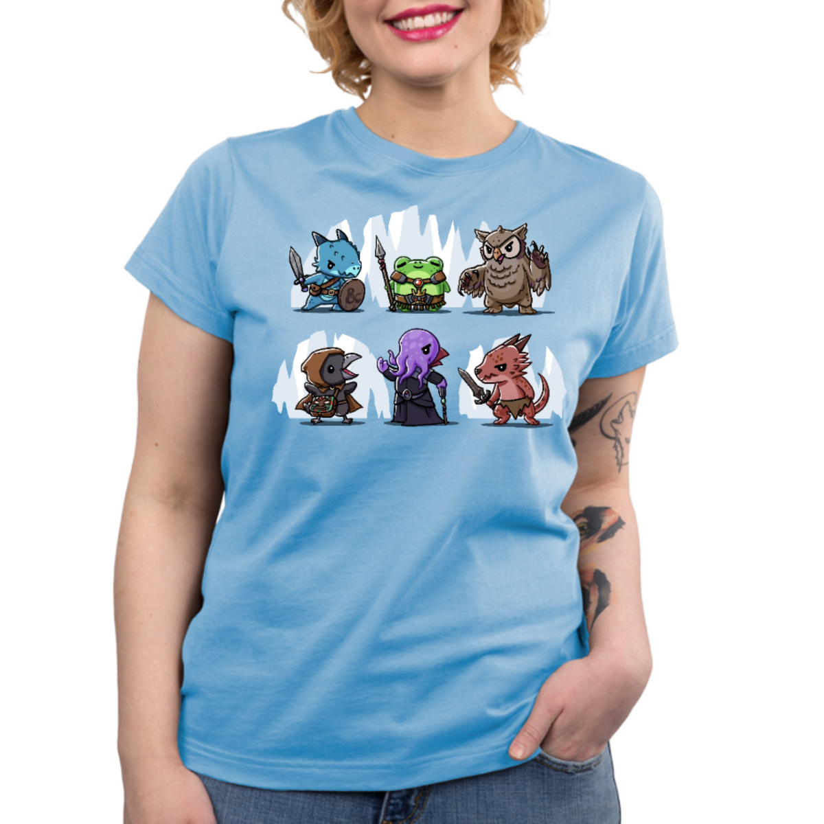 D&D Species and Monsters Unisex