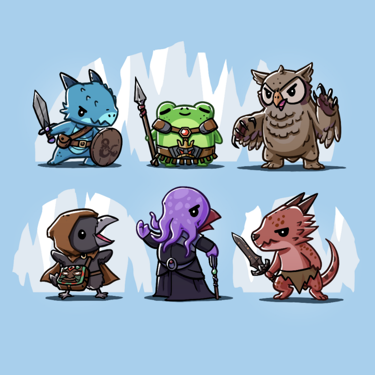 D&D Species and Monsters Unisex