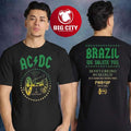 AC DC PWR Up Tour 2026 Sao Paulo Pop Up Merch At Tokio Marine Hall 2026 Two Sided Shirt Unisex
