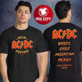 AC DC PWR Up Tour 2026 Sao Paulo Pop Up Merch At Tokio Marine Hall Two Sided Shirt Unisex