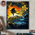 ACDC Atlanta GA 2026 Venue Poster Live At Mercedes Benz Stadium On August 27 2026 Home Decor Poster Canvas
