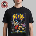 ACDC PWR UP Houston TX 2026 Tour City Merch Poster Live At NRG Stadium On August 31 2026 T-Shirt