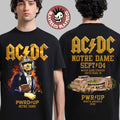 ACDC PWRD Up Notre Dame 2026 Event Tee At Notre Dame Stadium South Bend IN On September 4 2026 Notre Dame Fighting Irish T-Shirt