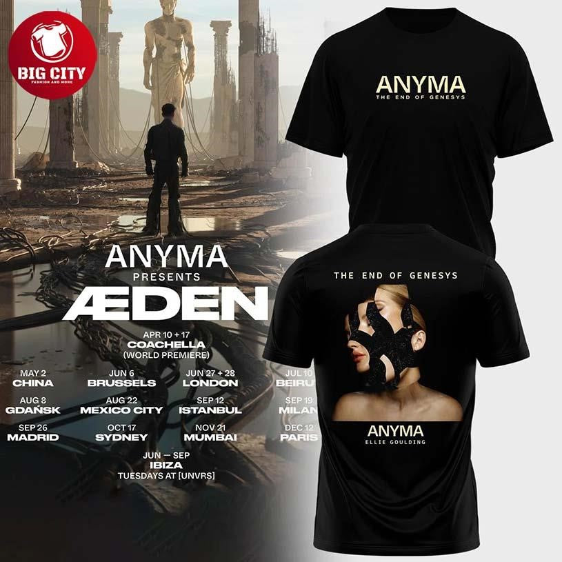 ANYMA presents AEDEN Edition 2026 Two Sided Shirt Unisex