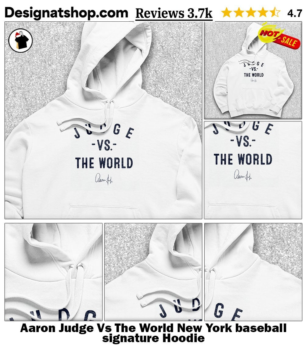 Aaron Judge Vs The World New York baseball signature shirt