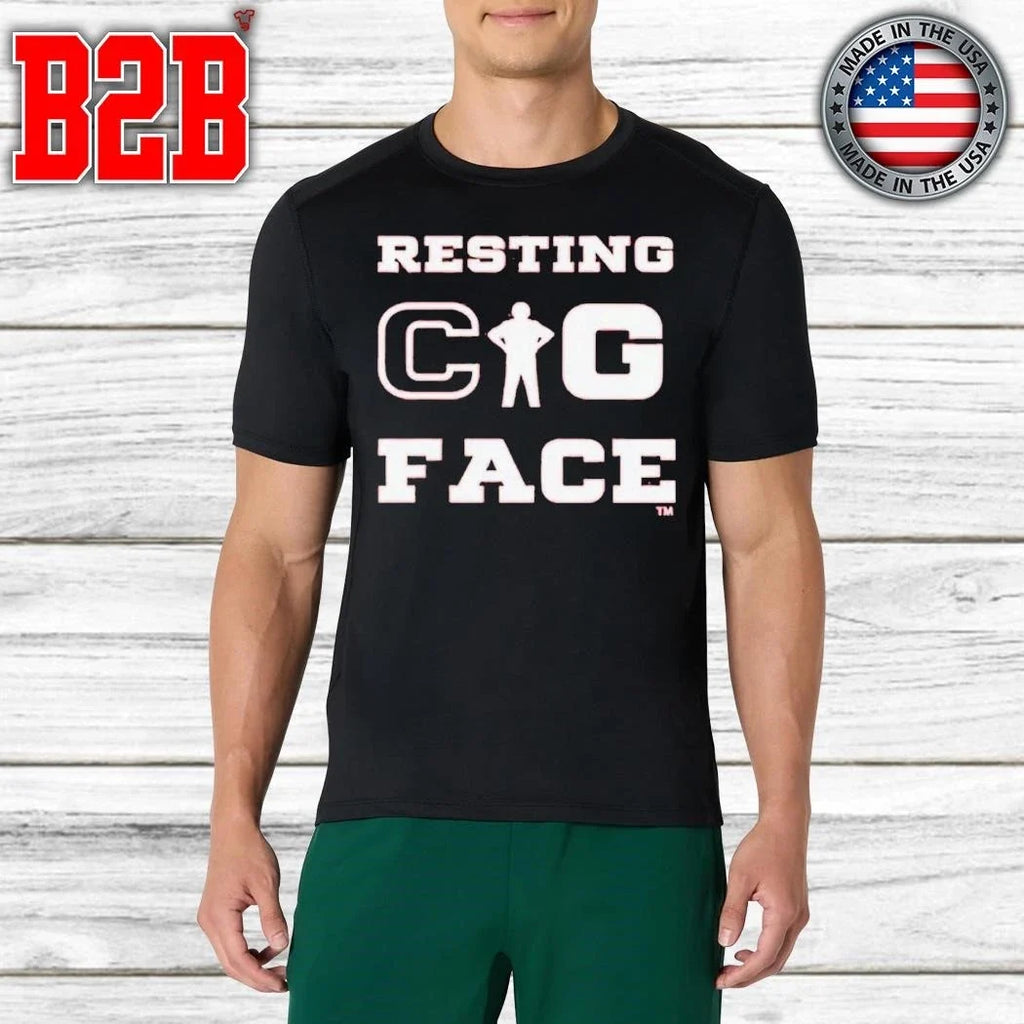 Aaron Matas Hoosiers Resting Cig Face Shirt Unisex
