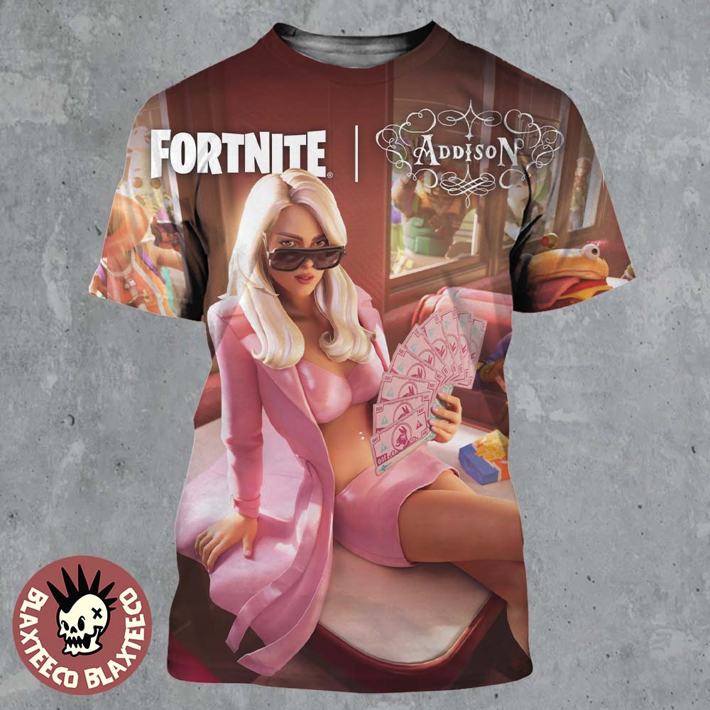 Addison Rae X Fortnite Icon Series All Over Print Shirt