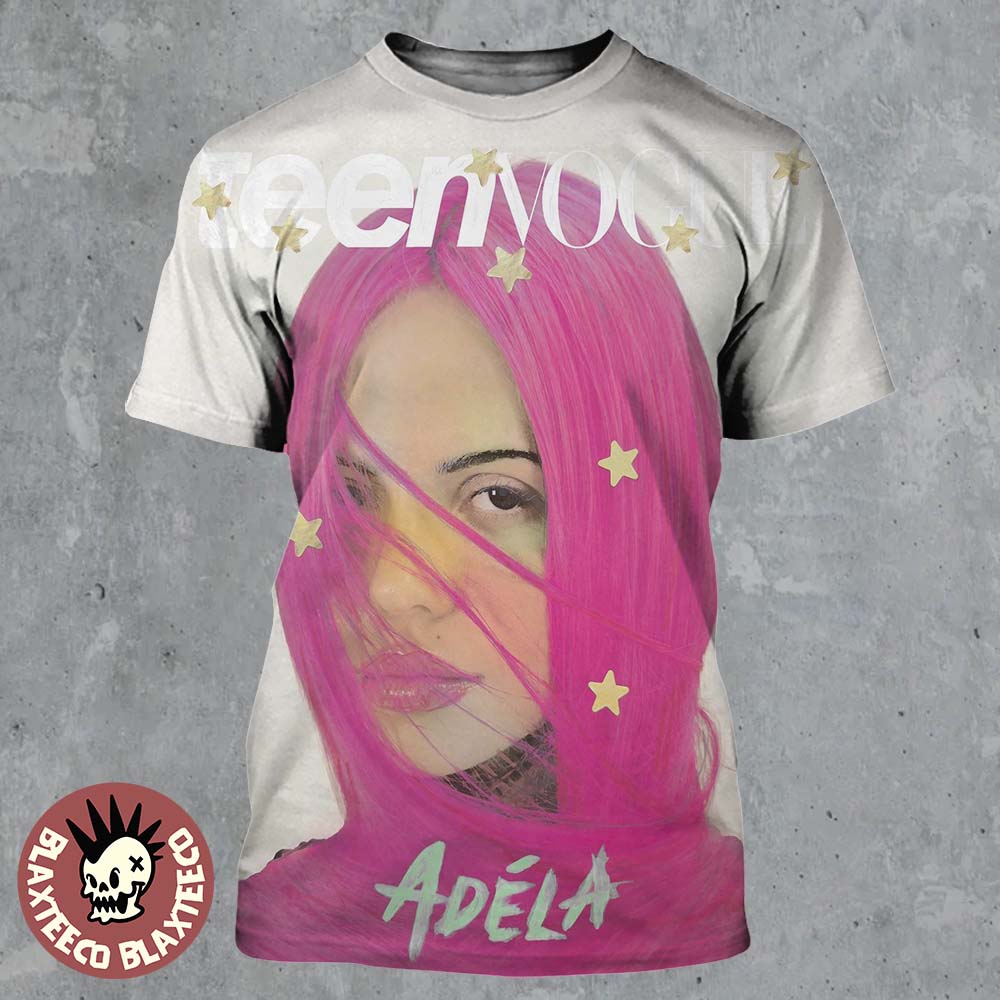 Adéla Graces The Cover Of Teen Vogue All Over Print Shirt