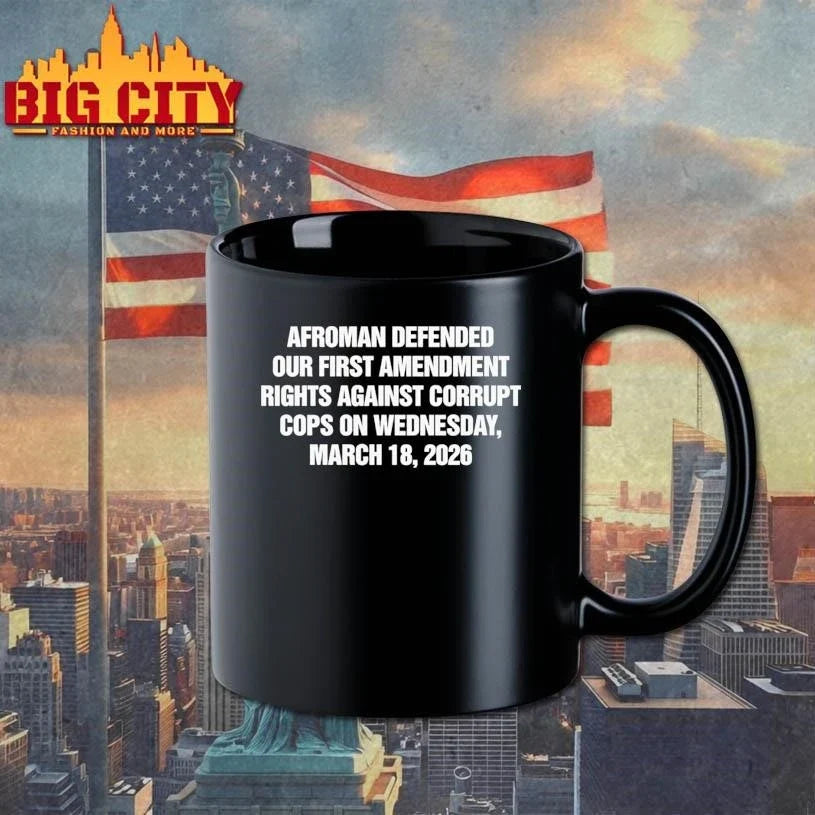Afroman Defended Our First Amendment rights Against Corrupt Cops Text Shirt Unisex