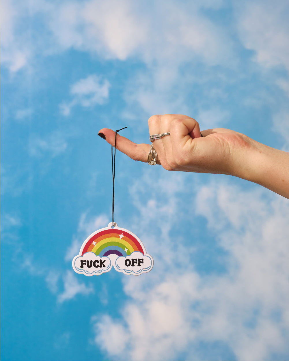 Fk Off Rainbow Air Freshener Unisex