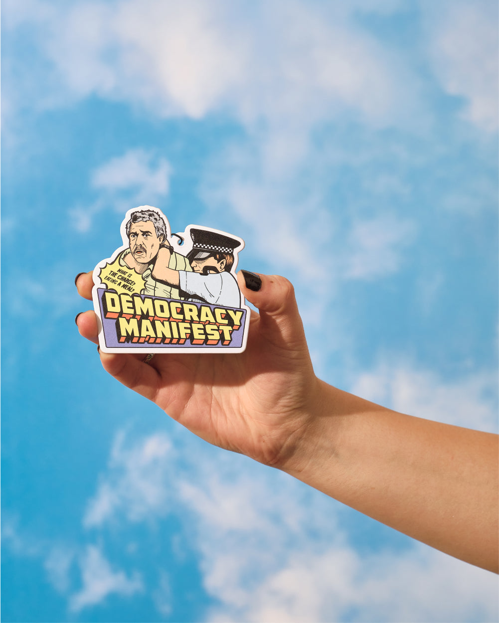 Democracy Manifest Air Freshener Unisex