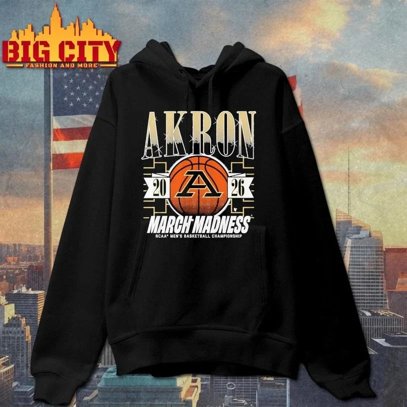 Akron Zips MBB 2026 March Madness Shirt Unisex