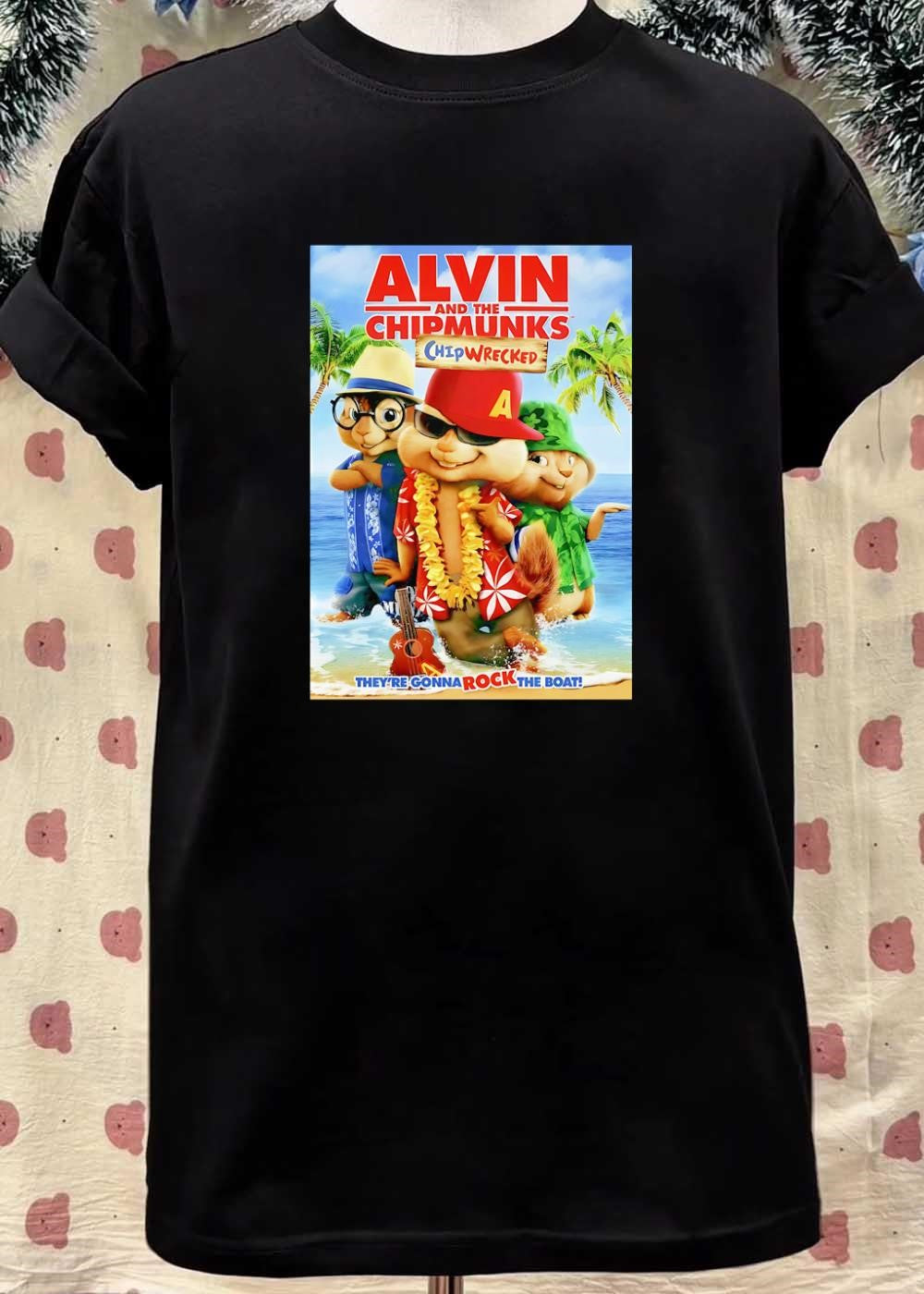 Alvin and the Chipmunks Chipwrecked They Are Gonna Rock the Boat T-Shirt