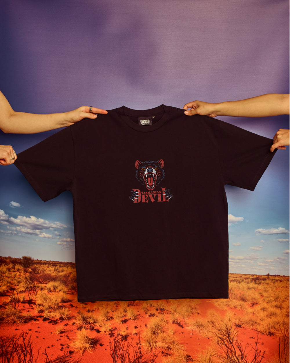 The Devil Oversized Tee Unisex