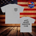 Anti Fraud Taxpayer Club Two Sided Shirt Unisex