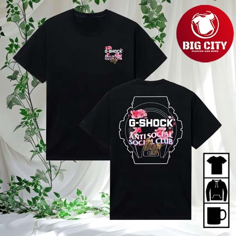 Antisocialsocialclub Assc X Casio G-Shock Two Sided Shirt Unisex